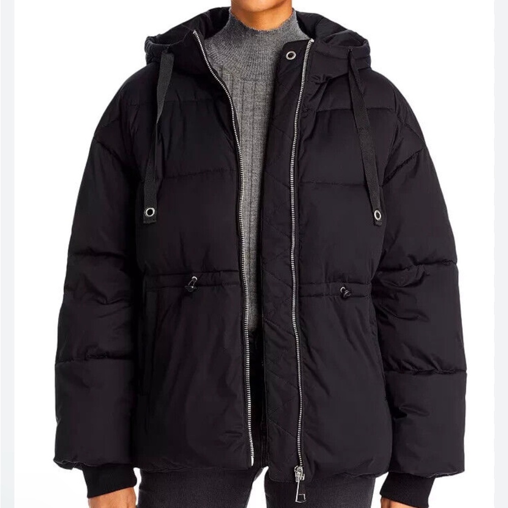 Aqua Puffer Coat